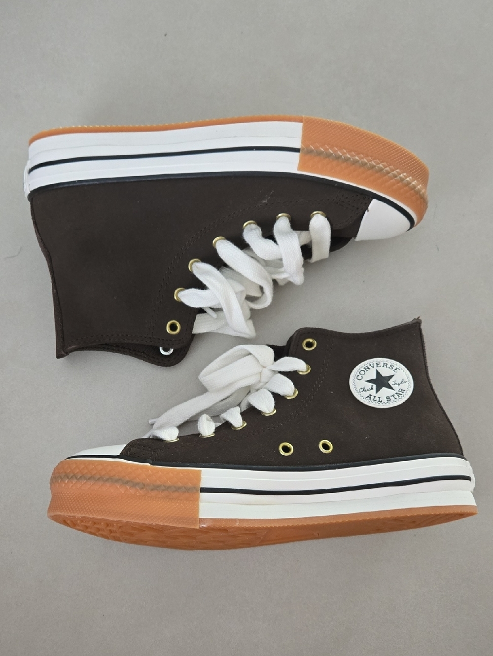 NWT! Converse Chuck Taylor All Star Eva Lift high Platform Sneakers Sz 5 Kids